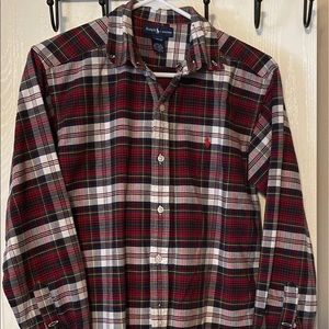 Boys long sleeve button down shirt